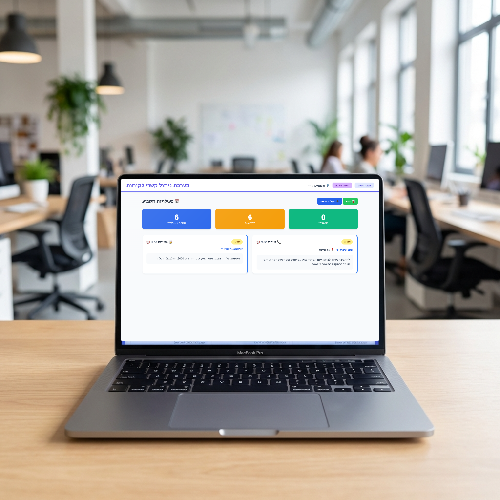 מערכת CRM לסיטונאים ועסקי ייבוא